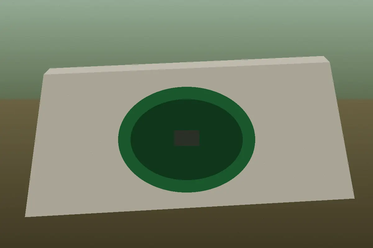 Septic tank lid and riser on an Alberta acreage